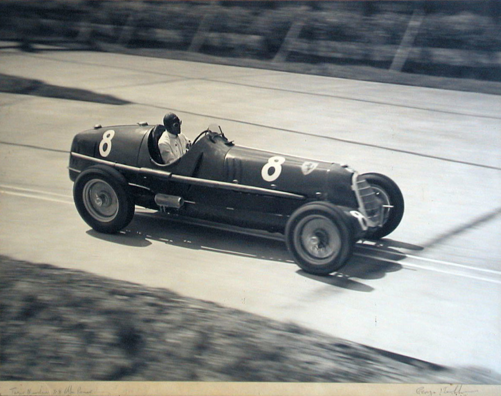 Tazio Nuvolari Alfa Romeo 3.8 8     during 1936 Eifelrennen